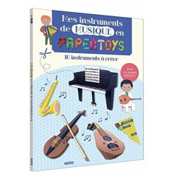 MES INSTRUMENTS DE MUSIQUE EN PAPERTOYS  - 1