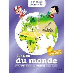 L'ATLAS DU MONDE (MON CAHIER D'ACTIVITES)  - 1