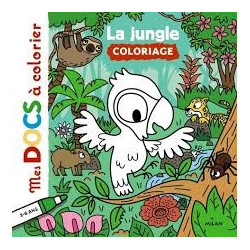 MES DOCS A COLORIER : LA JUNGLE  - 1