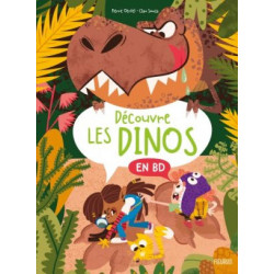 DECOUVRE LES DINOS EN BD  - 1