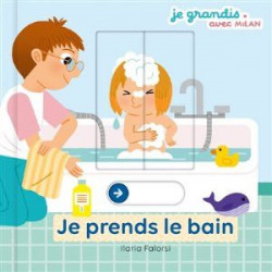 JE GRANDIS AVEC MILAN : JE PRENDS LE BAIN  - 1